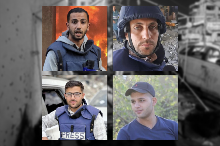 Jurnalis tewas di Gaza. Foto Al Jazeera